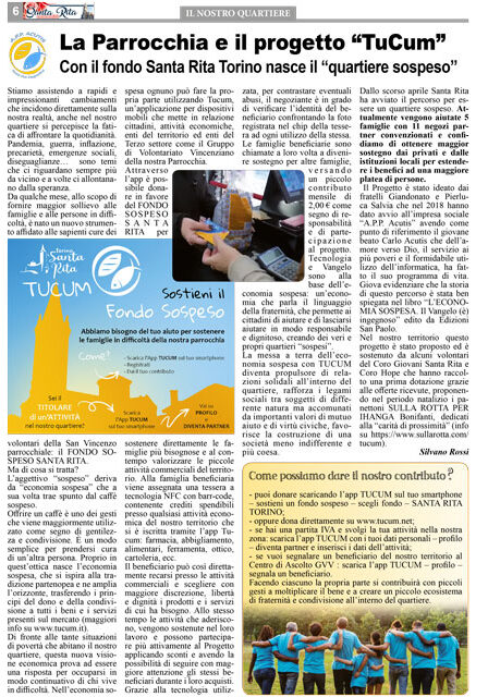 Articolo NOTIZIARIO SANTA RITA - 2022 - n. 03